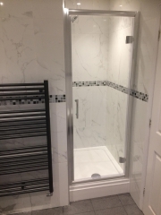 Shower room refurbishment by Thomson Properties, Surrey and Sussex