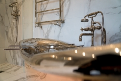 Traditional bathroom refurbishment with freestanding bath, Thomson Properties