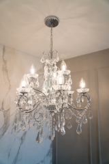 Traditional bathroom lighting, luxury bathroom specialist, Thomson Properties, Surrey and West Sussex