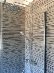 Bathroom refurbishment including rain shower - Thomson Properties