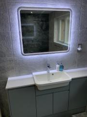 Bathroom lighting - illuminated mirror, Thomson Properties