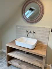 Rustic style bathroom refurbishment, Thomson Properties