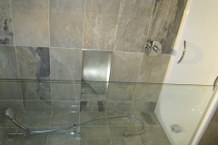 Illuminated bathroom niche, bathroom refurbishment, Surrey and Sussex, Thomson Properties