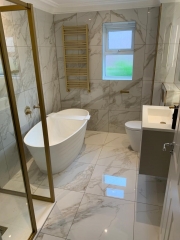 Surrey and Sussex bathroom refurbishment by Thomson Properties