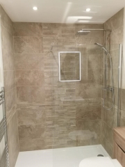 Shower room refurbishment by Thomson Properties, Surrey and Sussex
