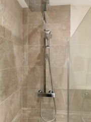 Neutral colours, bathroom refurbishment, Thomson Properties