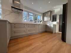 Cranleigh-kitchen-refurbishment-grey-kitchen-cupboards-Thomson-Properties