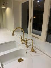 Gold kitchen fittings, Thomson Properties