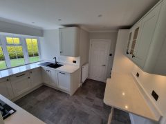 Shaker style kitchen installation Surrey Thomson Properties
