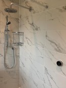 Marble tiled shower area Thomson Properties