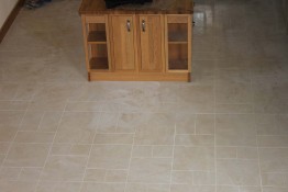 New tile flooring by Thomson Properties