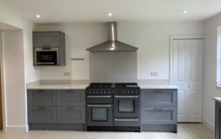 Grey shaker style kitchen Surrey - Thomson Properties, Sussex & Surrey
