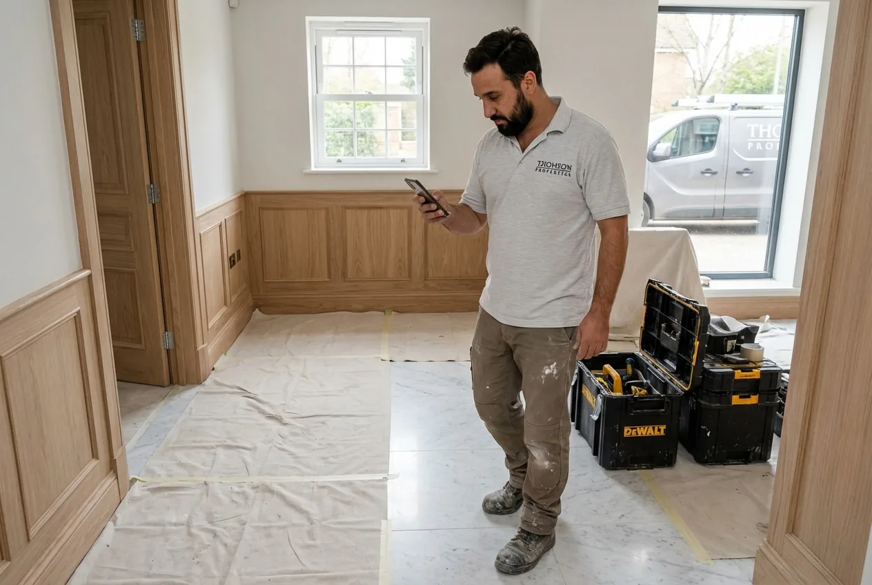 Daily video updates allow you to see the progress and cleanliness of your home, even if you aren't there.