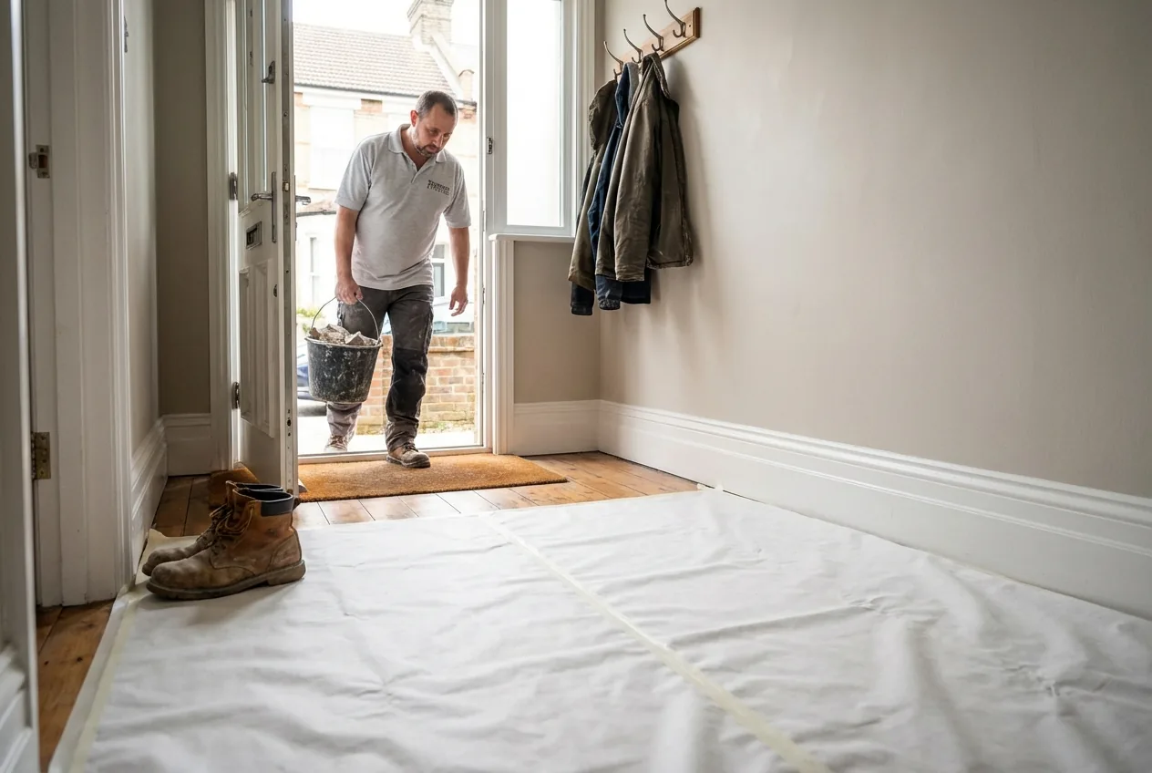 Renovation is inherently messy, but treating your home as a "sanctuary" means rigorous protection and daily cleaning are non-negotiable.
