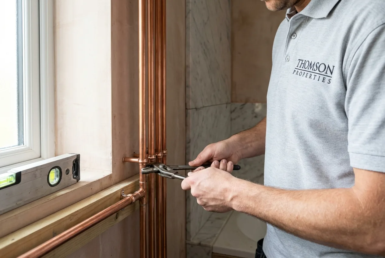 We take as much pride in the pipework you'll never see as we do in the tiles you'll see every day.